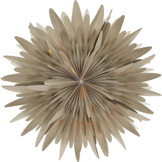 Scandi Living Luna advent star beige with dots 80 cm