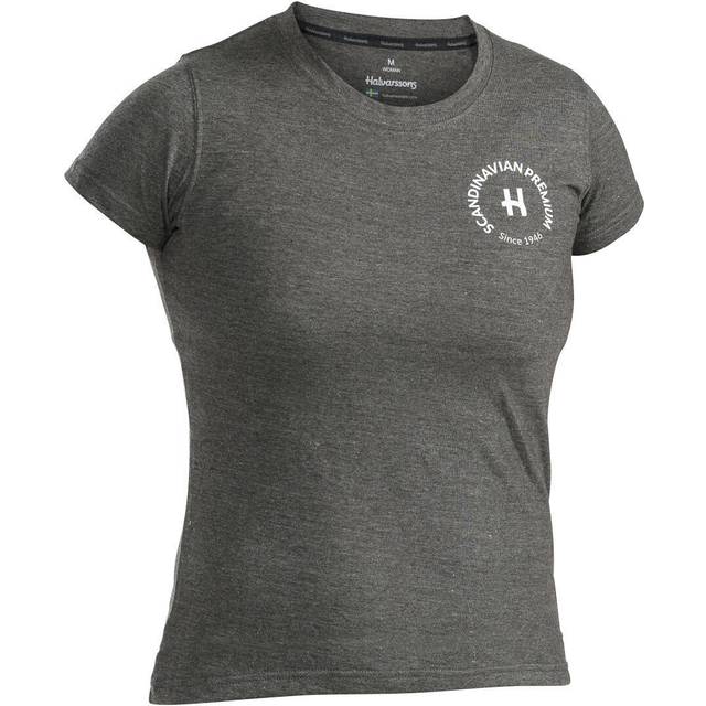 Halvarssons H-Tee, t-shirt women , color: Grey , size: L