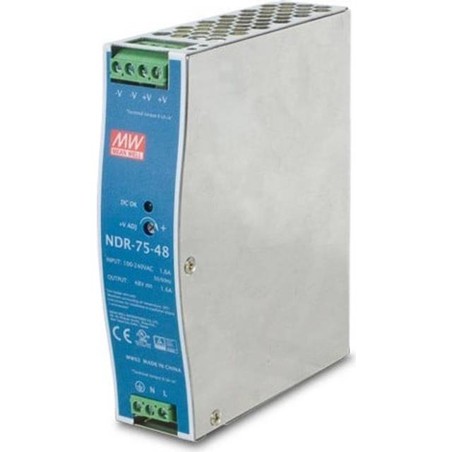 PLANET PWR-75-48 power supply unit 75 W Blue, Grey