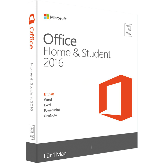Microsoft Office 2016 Home and Student MAC