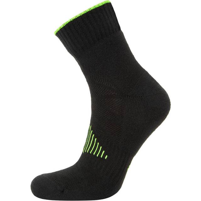 Portwest Recycled Trainer Sock - Black - UK 10-13 | EU 44-48
