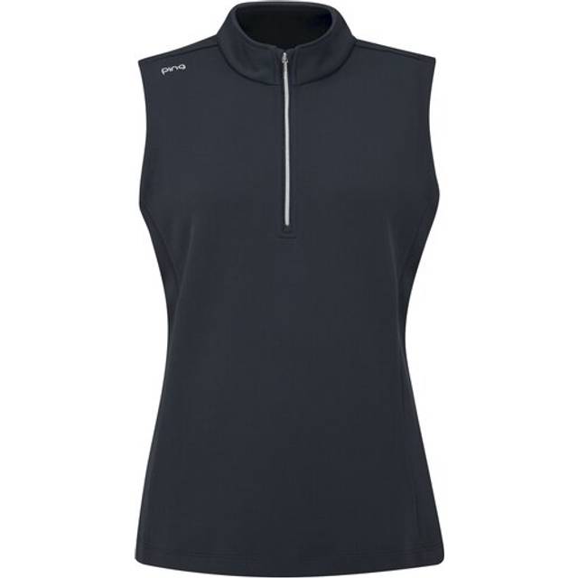 Ping Lyla Ladies Half-Zip Golf Vest - Navy - P93682-N125 - UK 8