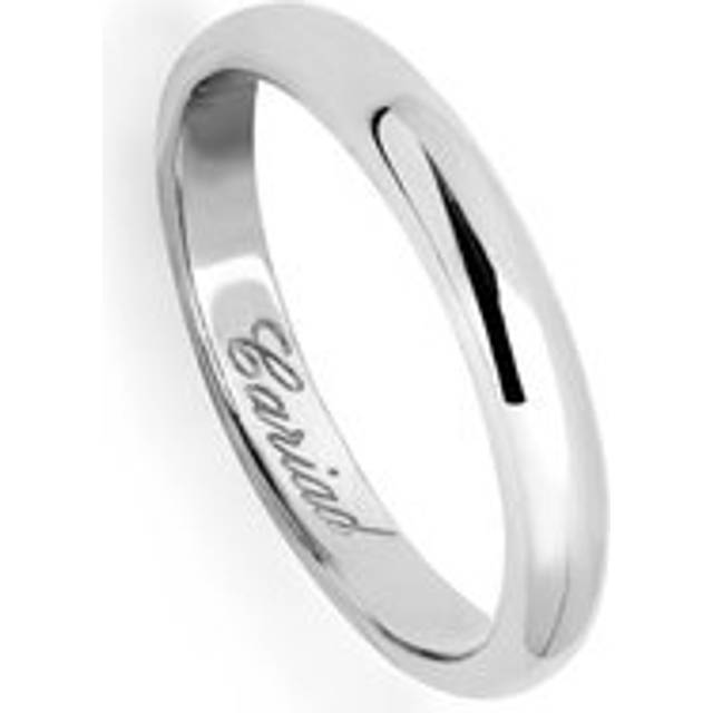 Clogau Windsor 18ct White Gold 3mm Wedding Ring - L