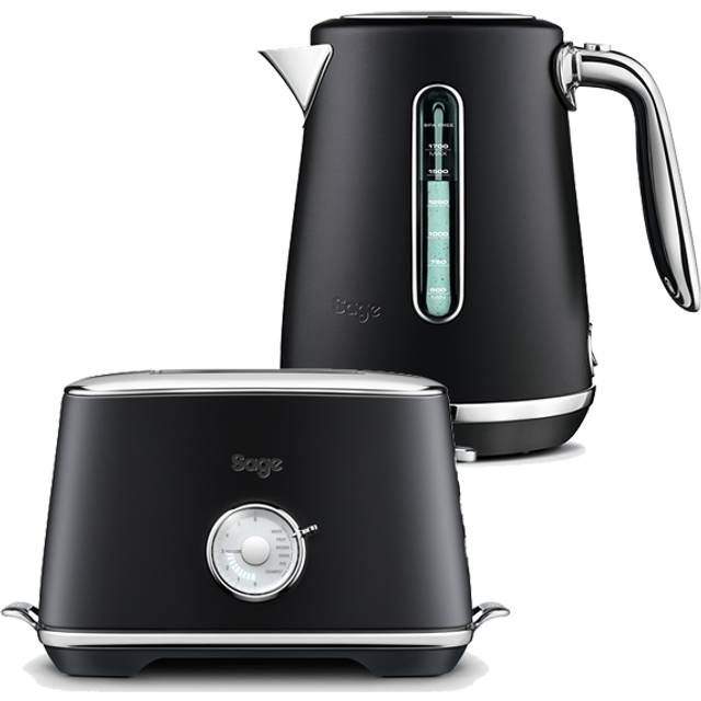 Sage Kettle & Toaster Set Select Luxe Black Truffle