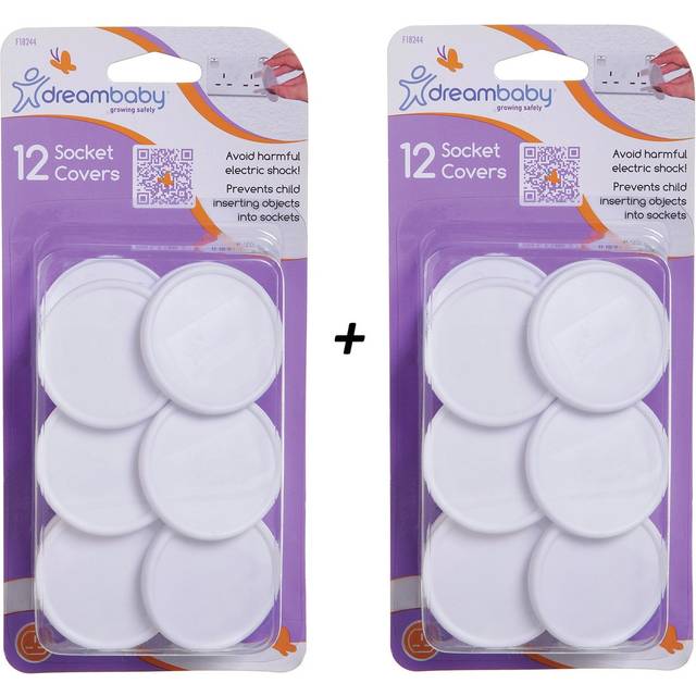 Dreambaby Socket Covers - Pack of 24