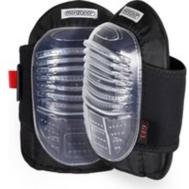 Deuba - Heavy Duty Knee Pads Gel Padding or pvc Shell Adjustable Straps Reliable Protection for Handymen, diy Enthusiasts & Gardening Ideal for