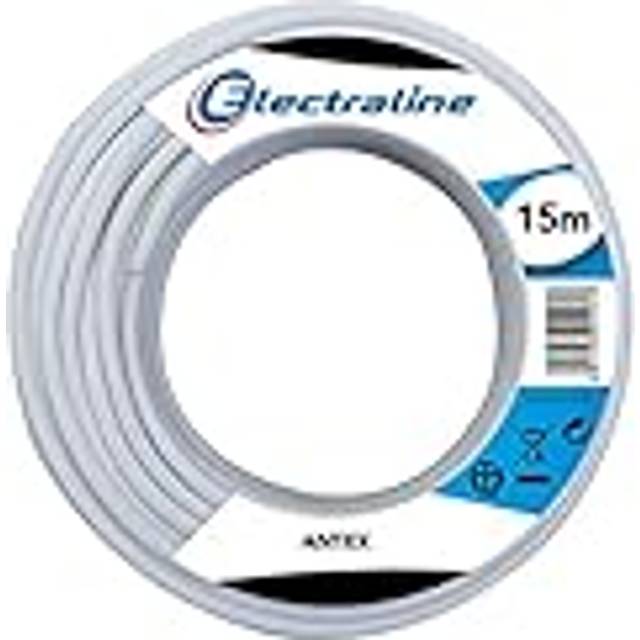 Coaxial Antenna Cable 15 m White