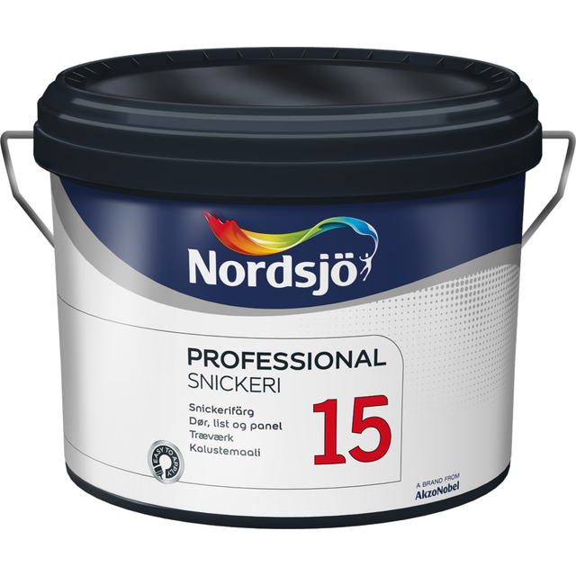 SNICKERIFÄRG PROF SNICKERI 15 NORDSJÖ BW INOMHUS 10L | Beijerbygg Byggmaterial