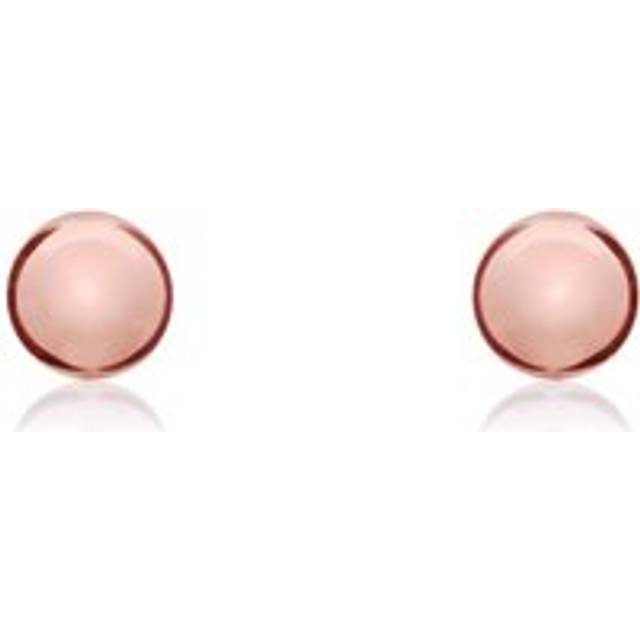 9ct Rose Gold 6mm Ball Stud Earrings