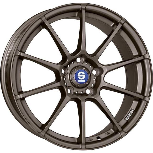 Sparco Wheels Assetto Gara Alloy Wheels in Matt Bronze Set of 4 - 19x8.5 Inch ET30 5x112 PCD Matt Bronze, Bronze