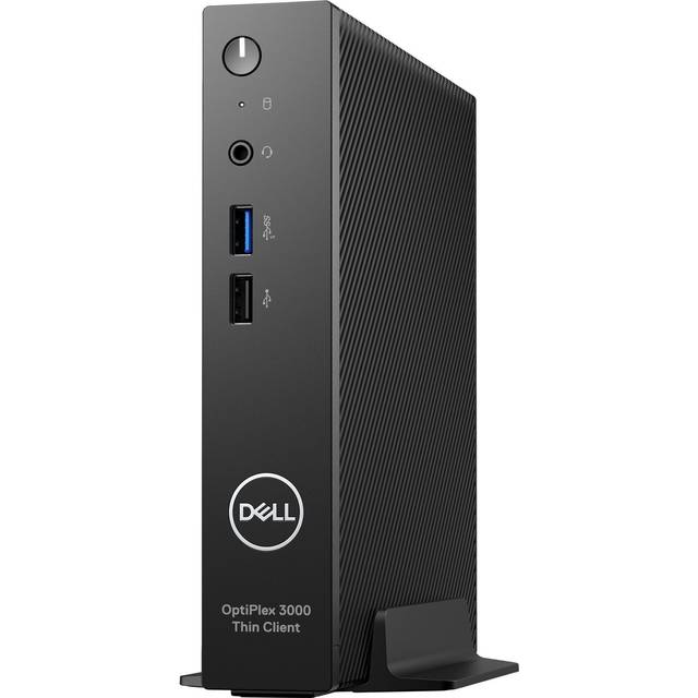 Dell OptiPlex 3000 Thin Client - Tunn klient - DTS 1 x Celeron N5105 / upp till 2.9 GHz - RAM 8 GB - flash - eMMC 64 GB - UHD Graphics - Gigabit Ethernet - Dell ThinOS - skärm: ingen - BTS - Dell Smart Selection - med 3 års ProSupport-service nästa arbets