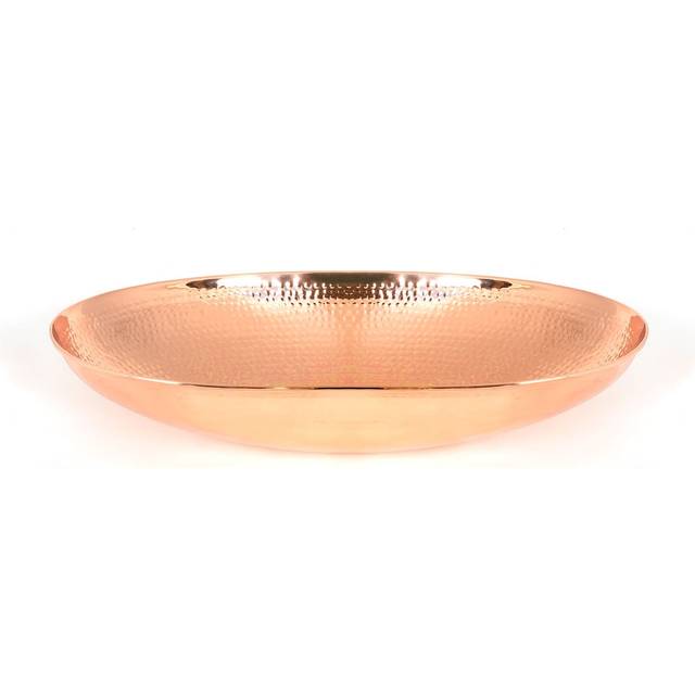 From The Anvil Hammered Copper Oval Sink