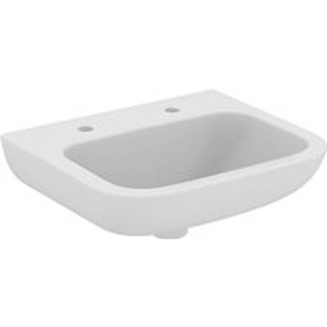 Armitage Shanks - Portman 21 Wall Hung Cloakroom Basin No Overflow 500mm Wide - 2 Tap Hole