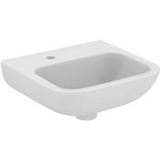 Portman 21 Wall Hung Cloakroom Basin No Overflow 400mm Wide - 1 lh Tap Hole - Armitage Shanks