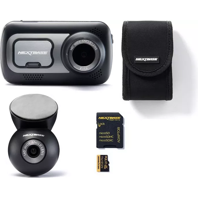 Nextbase 522Gw Front & Rear Dash Cam Bundle
