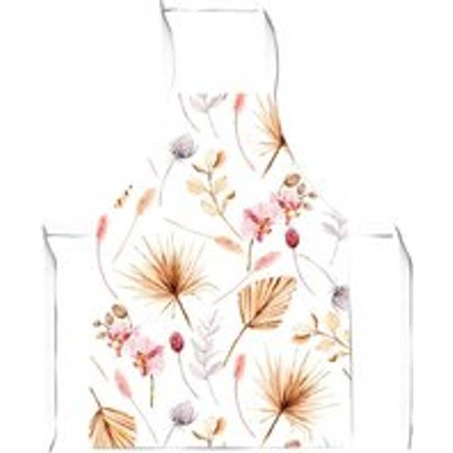 Watercolour Orchids Apron - Multi - One Size