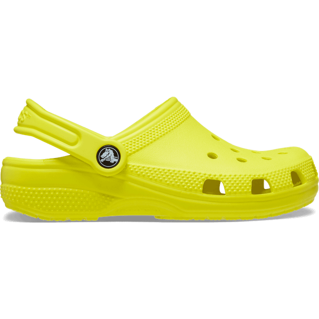 Crocs Yellow Classic Clog Toddler Sandals