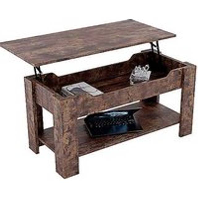 Vida Designs Lift Up Coffee Table - Dark Wood