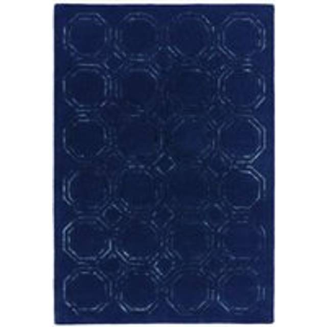 Nexus Octagon Navy Rug 160x230cm (*)