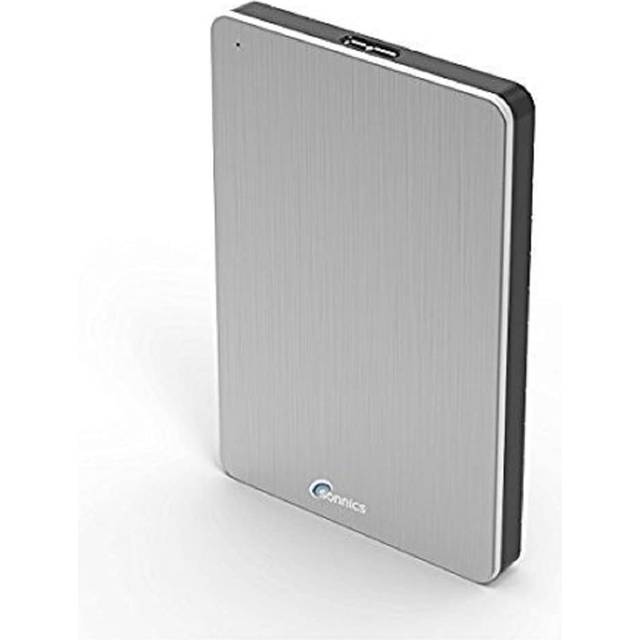 1TB Silver External Portable Hard drive USB 3.0 super fast transfer speed for use with Windows PC, Apple Mac, Smart tv, XBOX ONE & PS4