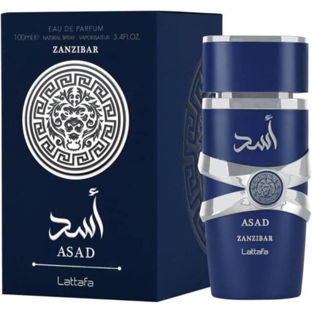 Lattafa Asad Zanzibar Cologne by Lattafa 100 ml EDP Spray for Men (100 ml)