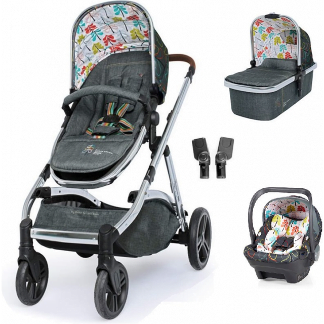Cosatto Wow XL + FREE Dock i-Size Car Seat & Adaptors - Nordik