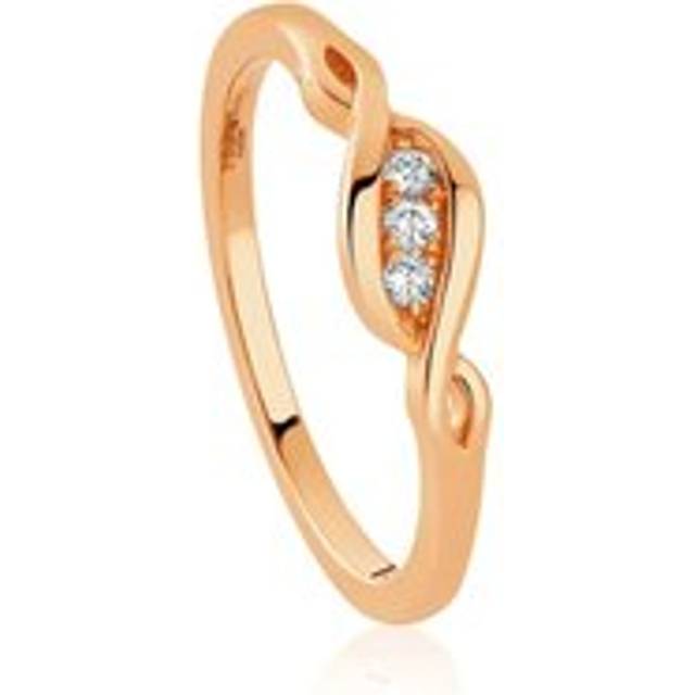 Clogau Past Present Future 1854 18ct Gold Diamond Ring - N