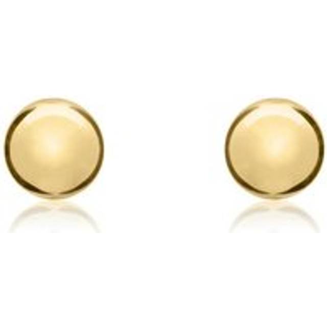 9ct Yellow Gold 4mm Ball Stud Earrings