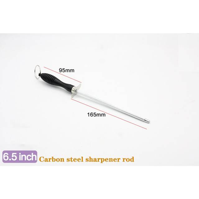 (a-7) Diamond Ceramic(zirconia) Carbon Steel Sharpening Rod Knife Sharpener With ABS Handle Sharpening For Chefs Steel Knives