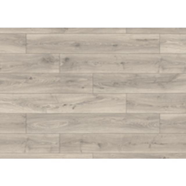 Eurohome Art 12mm Laminate Flooring - Gray Oak - Grey