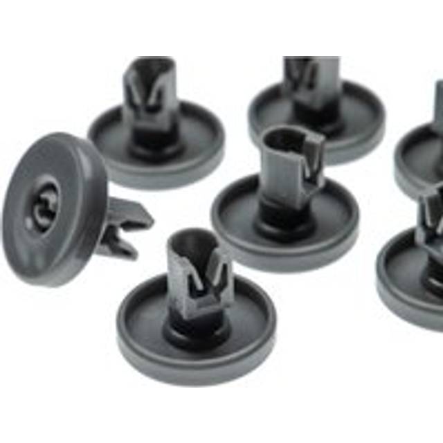 Vhbw - 8x Basket Roller for Dishwasher Lower Basket Tray compatible with Rosenlew Dishwasher - Diameter 40 mm