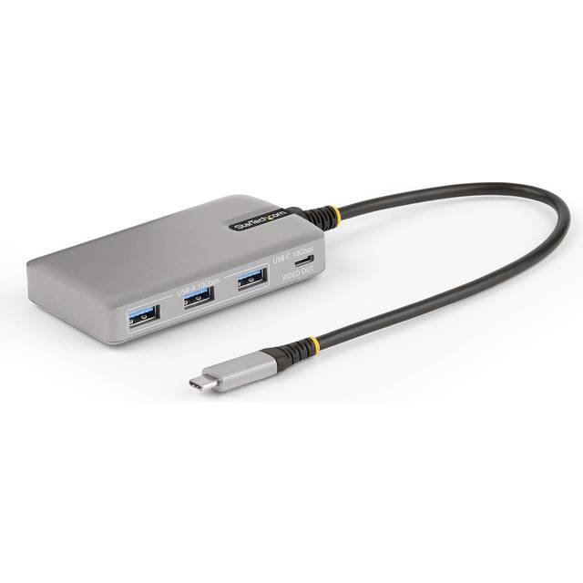 StarTech.com 4 Port USB-C Hub 1x USB-A 3x USB-C Ports
