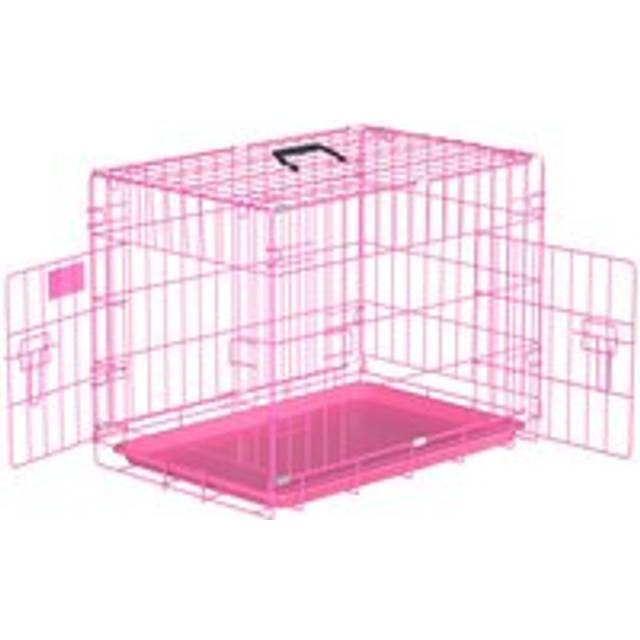 Briefness - Folding Pet Cages Metal Dog Cat Puppy Training Folding Crate Animal Playpen Exercise Run