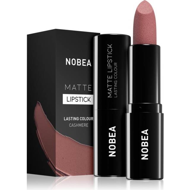 NOBEA Day-to-Day Matte Lipstick Mat læbestift Skygge Cashmere #M19 3 g