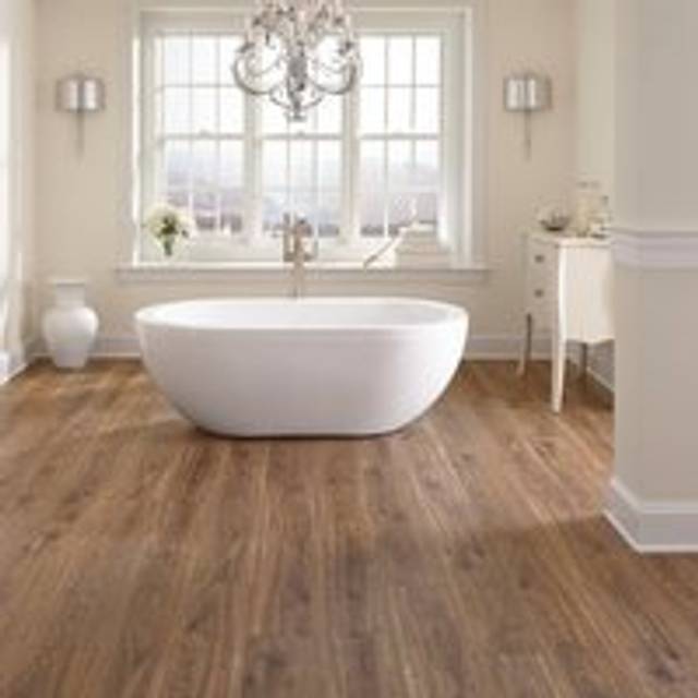 Rustic Style Self-adhesive PVC Flooring - Brown