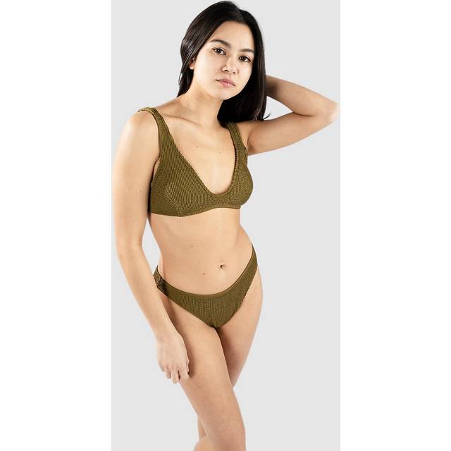 Rip Curl - Women's Sunshine Crop - Bikini top size XL, olive