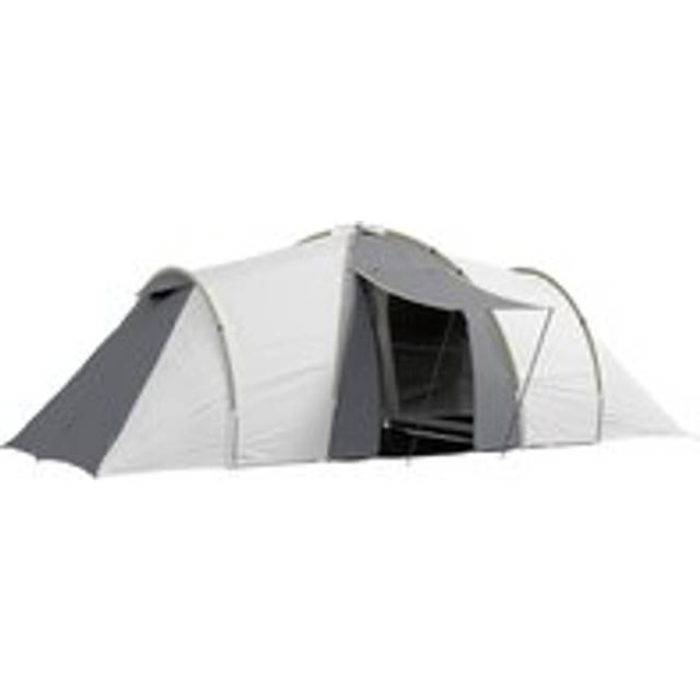 Outsunny 4-6 Person Camping Tent with 2 Bedroom - Living Area and Vestibule | TJ Hughes