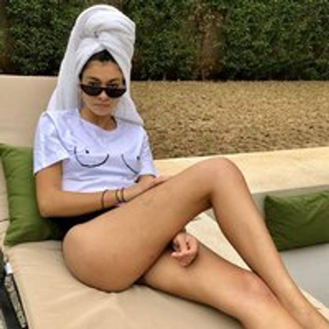 Women's Boob T-shirt in White, Size Large, Organic Cotton/Cotton by Never Fully Dressed