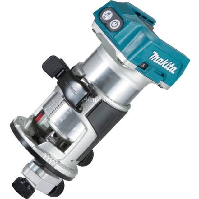 Makita DRT50ZJX2 18v Cordless Brushless Laminate Router Trimmer + Plunge Base ++