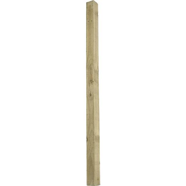 Forest Garden Green Fence Post 6ft (4 Pack)