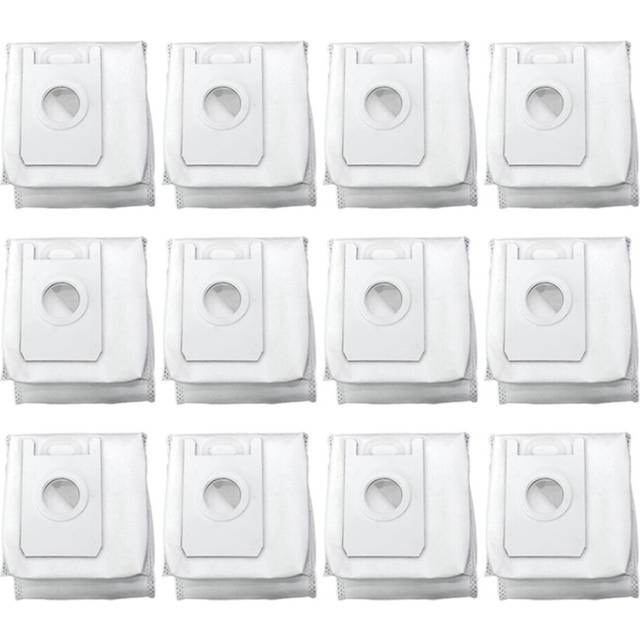 12Pcs Accessories Dust Bags for Conga 2290 Robotic Vacuum Cleaner Dust Filter Paper Bag Dust Bags Replacement