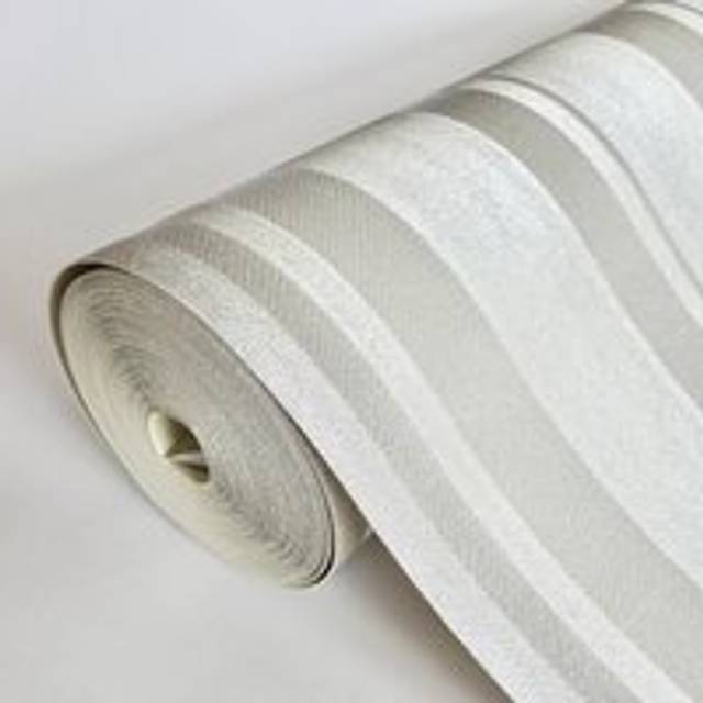 Rasch Ravella Stripe Neutral Wallpaper, Cream