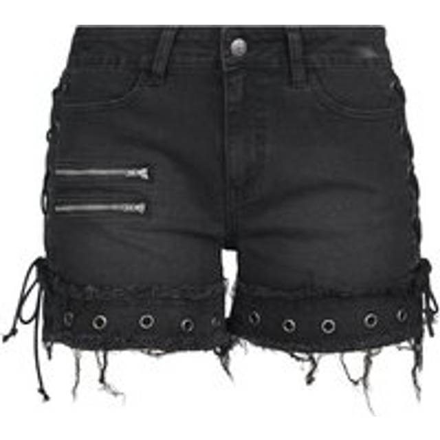 Rock Rebel by EMP Shorts - EMP Street Crafted Design Collection - Shorts - 27 to 34 - for Women - black - 30