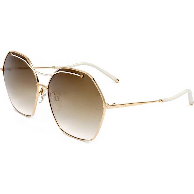 Ana Hickmann Ah3172 04b White Gold 63/15/145 Woman Sunglasses
