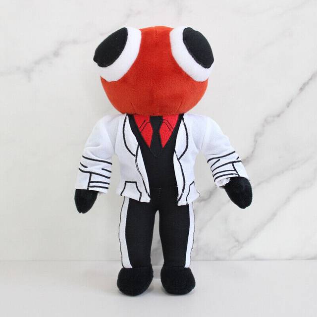 (RED) Kids Roblox Rainbow Friends Plush Toy Premium Stuffed Soft Doll Birthday Gift UK