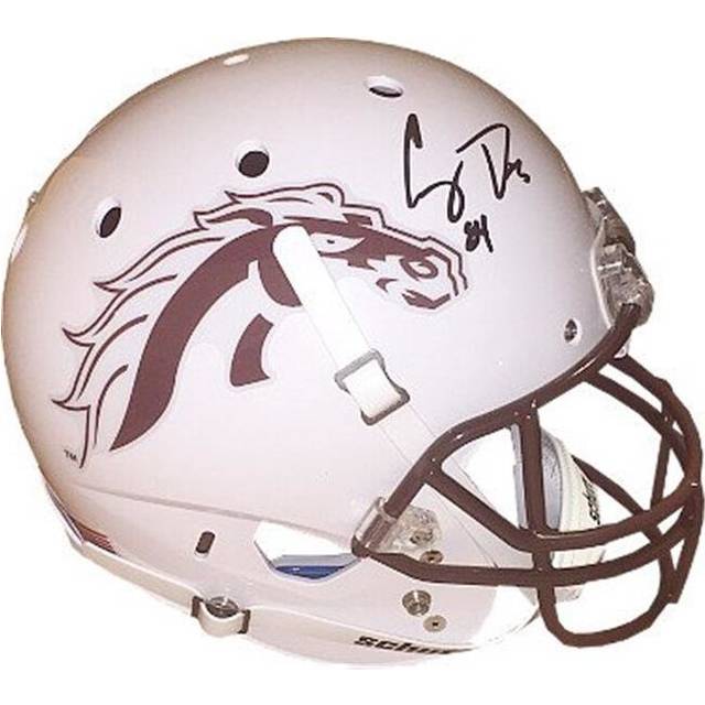RDB Holdings & Consulting CTBL-019734 Corey Davis Signed Western Michigan Broncos Schutt Full Size White Replica No. 84 Helmet-JSA Hologram