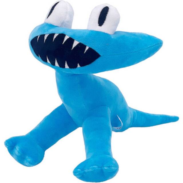 (Blue friend B (20cm-108g)) Kids Roblox Rainbow Friends Plush Toy Premium Stuffed Soft Doll Birthday Gift UK