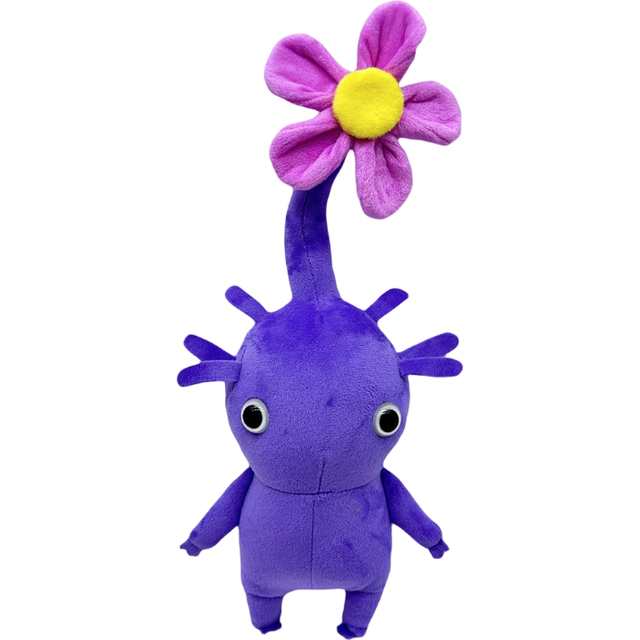 (Purple Flower) Pikmin 4 Ice Pikmin Oatchi Dog Plush Toy Soft Stuffed Doll Kids Birthday Gifts Y
