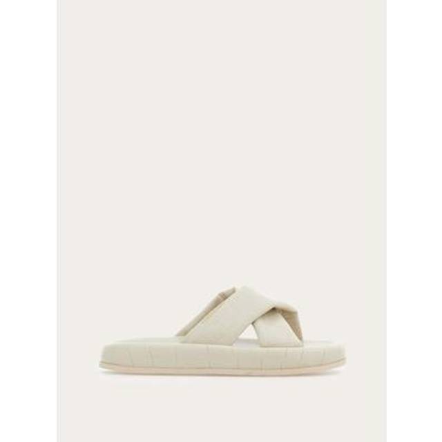 Ferragamo Dasie Leather Slide