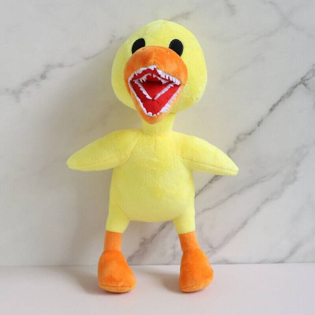 (DUCK 30CM) Kids Roblox Rainbow Friends Plush Toy Premium Stuffed Soft Doll Birthday Gift UK